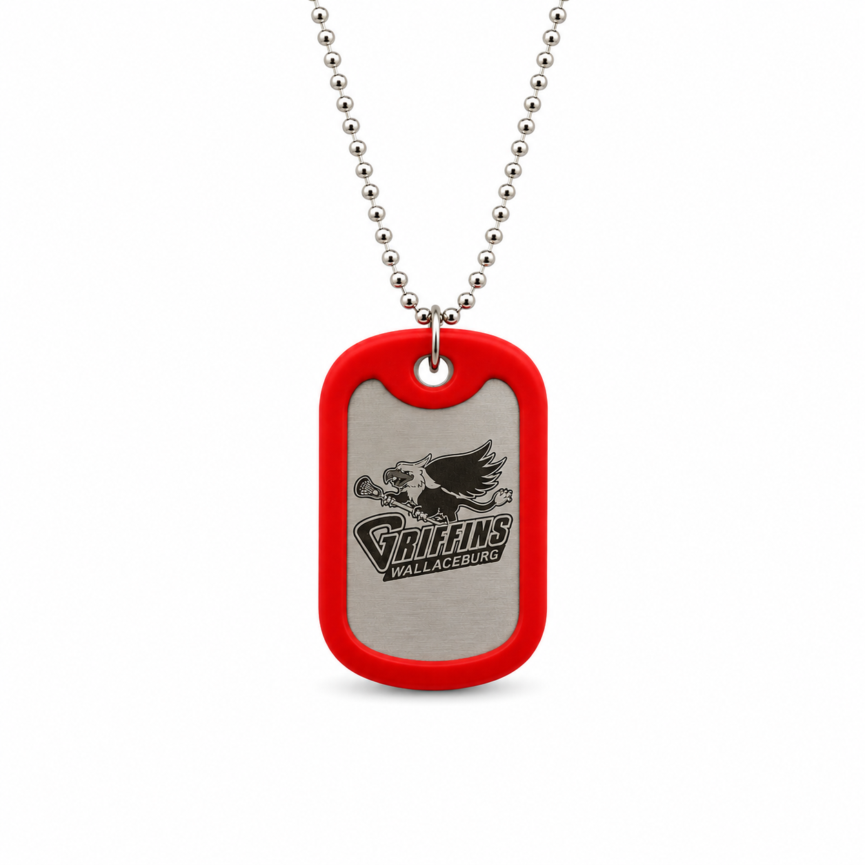 Griffins Lacrosse Dog Tag
