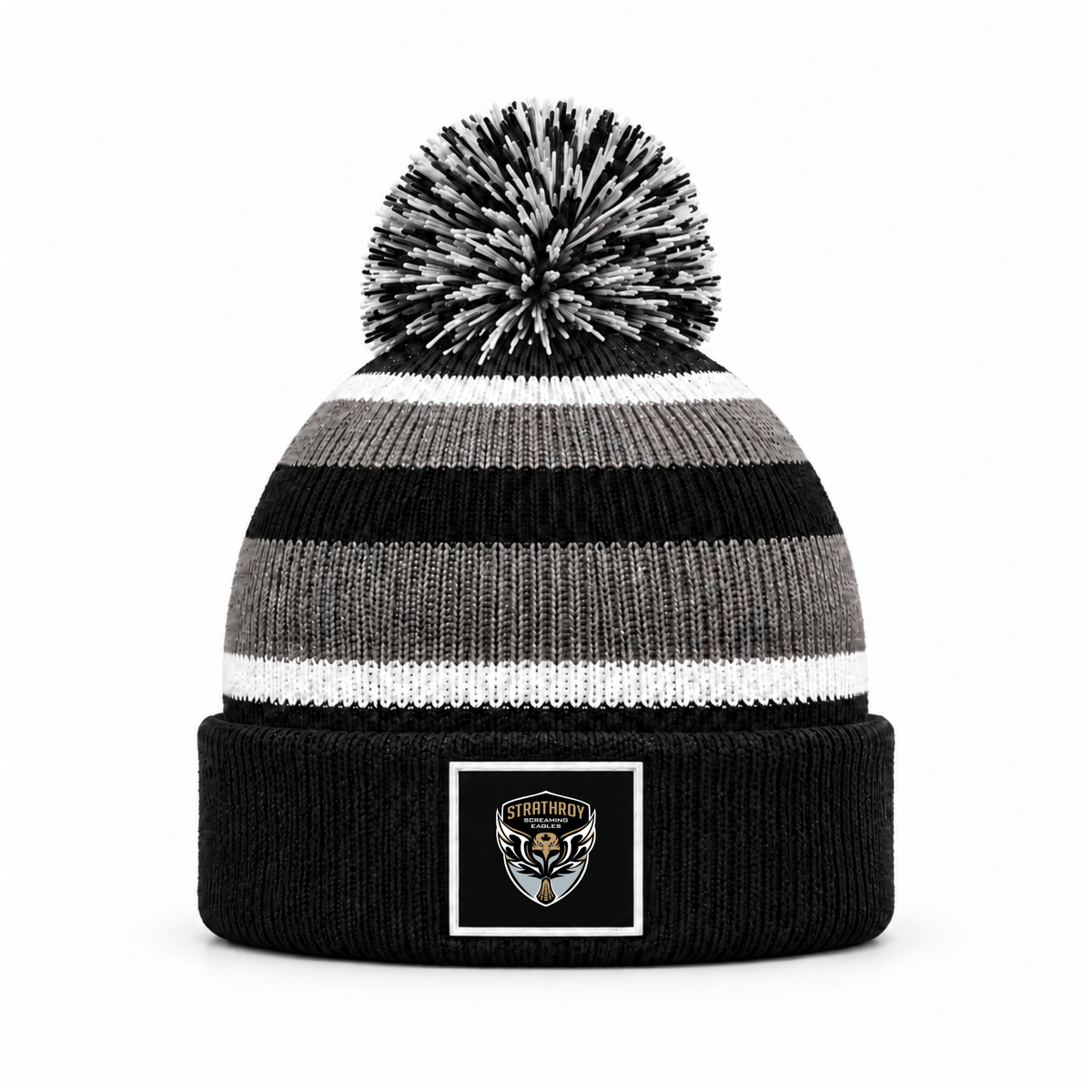 Screaming Eagles sublimated patch toque - Christmas Preorder