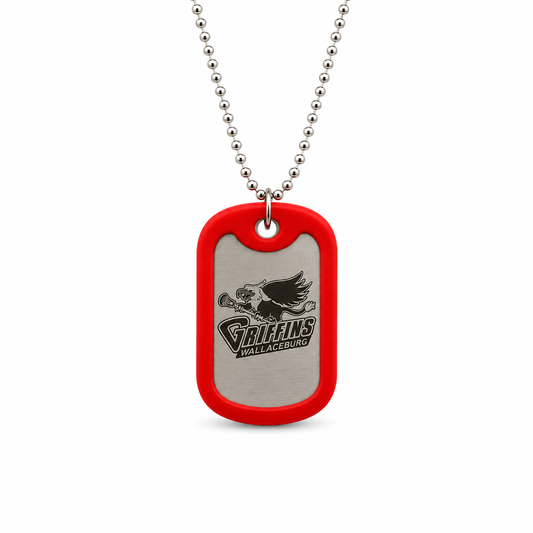 Griffins Lacrosse Dog Tag