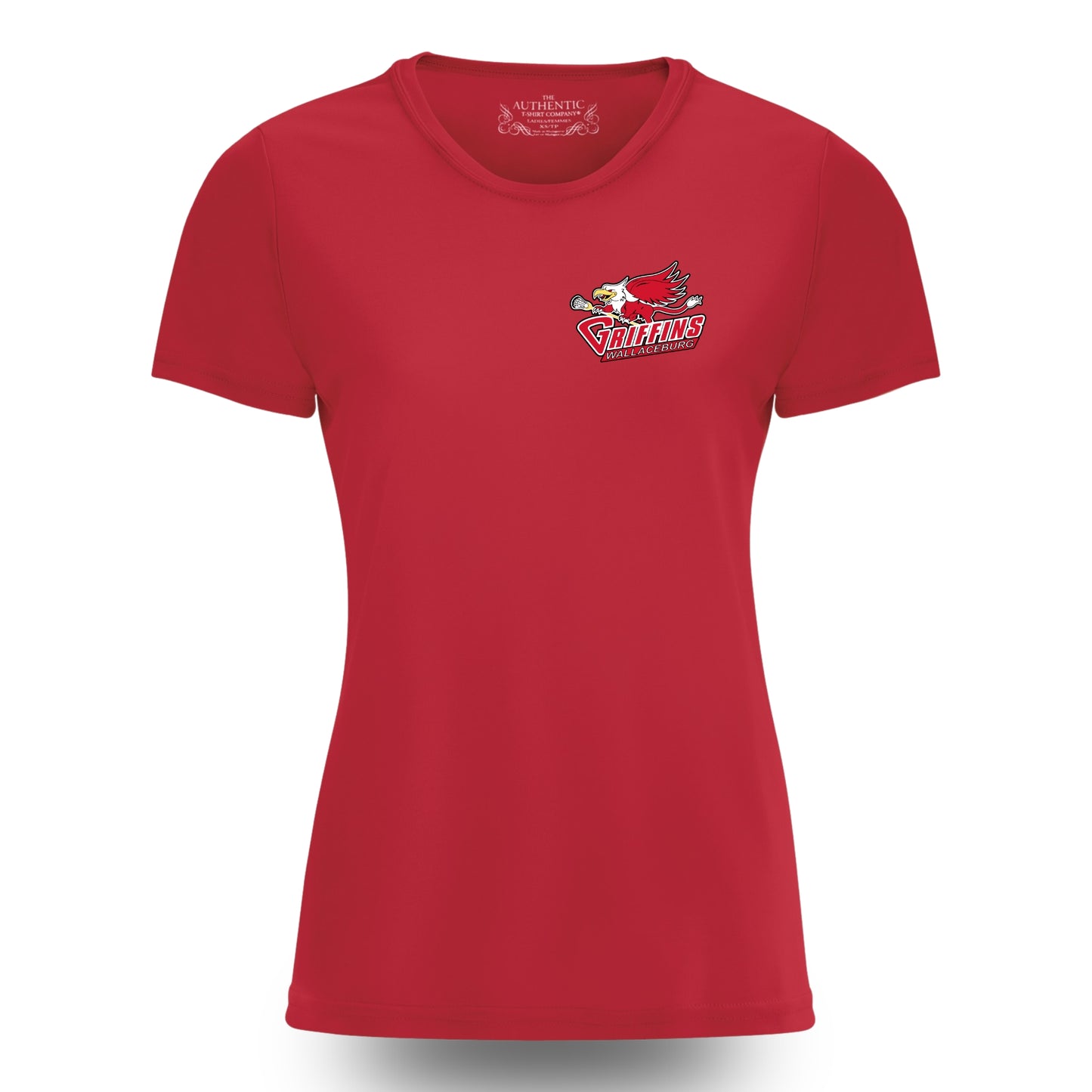 Griffins Ladies Performance shirt ( left crest)