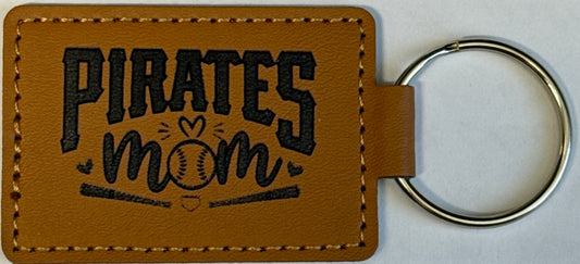 Pirates Mom key chain/ bag tag