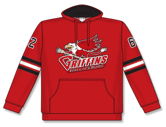Griffins Sublimated Twill hoodie - Christmas preorder