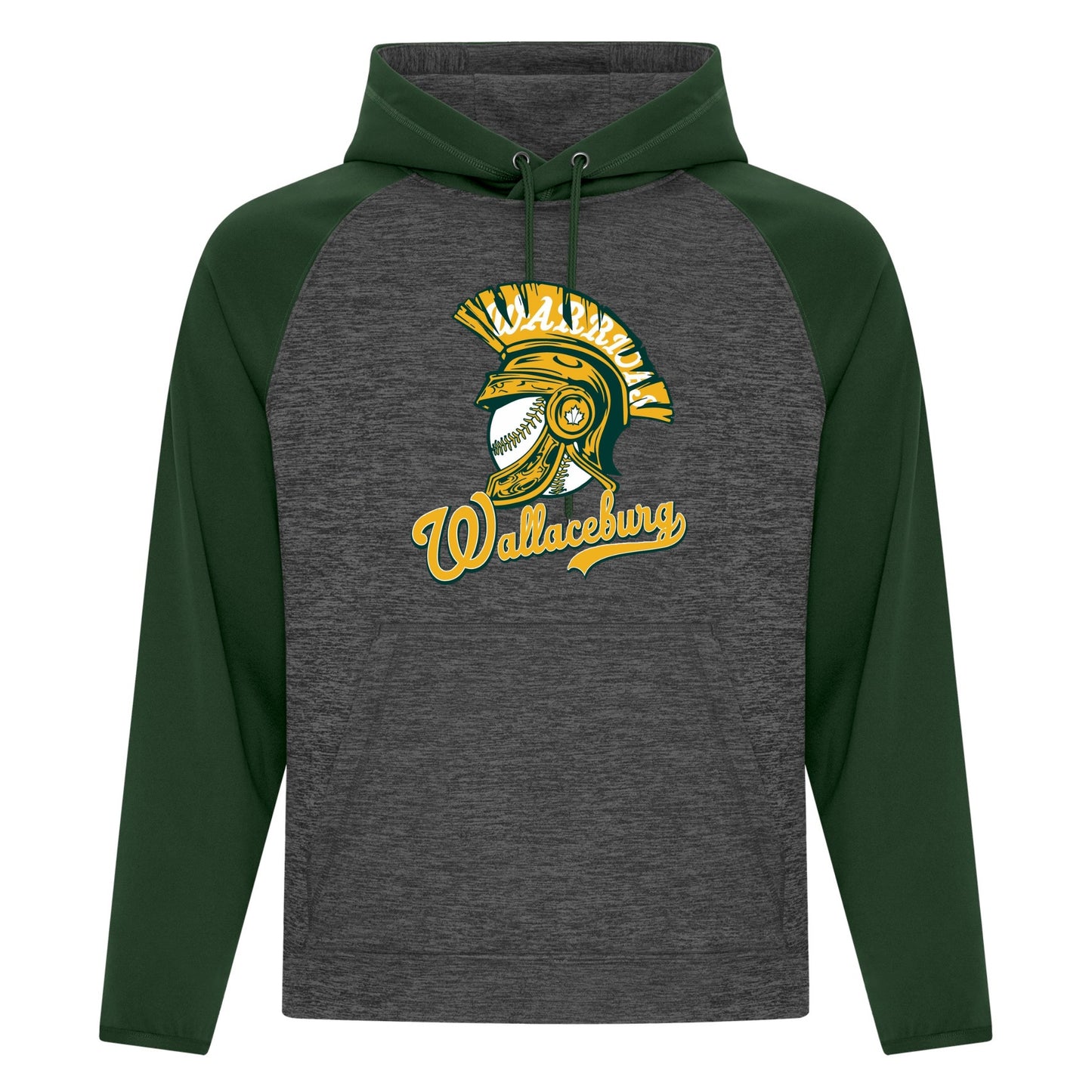Warriors youth two tone hoodie