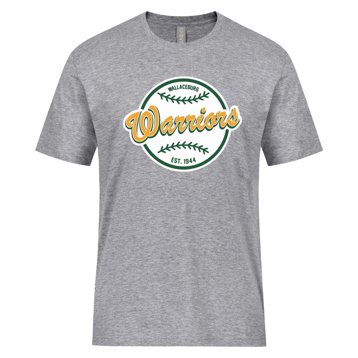 Warriors Adult t shirt (ball)